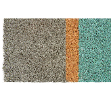 Japandi Stripe Dark Doormat