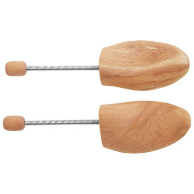 Pair of Cedar Wood Men Shoe Shapers