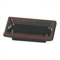Tenmoku Melamine Rectangular Sauce Dish 2 oz/ 95mm x 65mm - Dozen