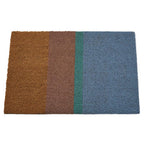 Coir Doormat with Stripes