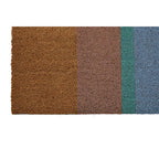 Coir Doormat with Stripes