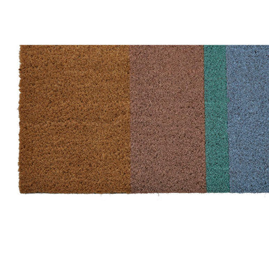 Coir Doormat with Stripes