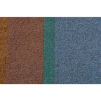 Coir Doormat with Stripes