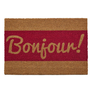 Bonjour Coir Doormat