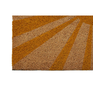 Hi Greeting Coir Doormat
