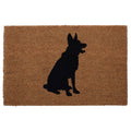 Alsatian Dog Coir Doormat