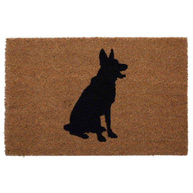 Alsatian Dog Coir Doormat