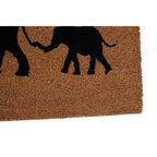 Elephant and Baby Elephant Doormat