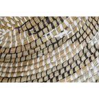 Set of Three Oval Straw Baskets