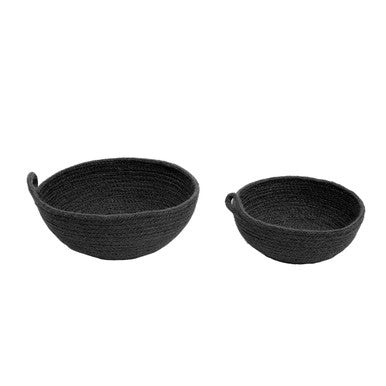 Set of Two Jute Baskets