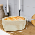 Rattan Oblong Bread Proofing Basket