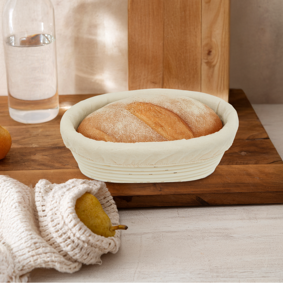 Rattan Oblong Bread Proofing Basket