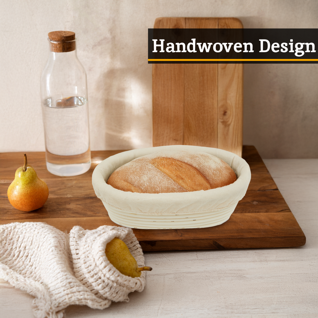 Rattan Oblong Bread Proofing Basket