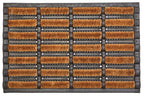 Coir Brush Scraper Doormat