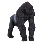 Gorilla Male Silverback Toy Realistic Wildlife Model