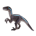 Velociraptor Standing Dinosaur Toy Realistic Prehistoric Figure