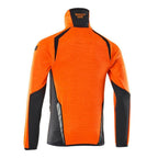 Mascot ACCELERATE SAFE 19303 Hi-Vis Fleece Jumper with Half-Zip