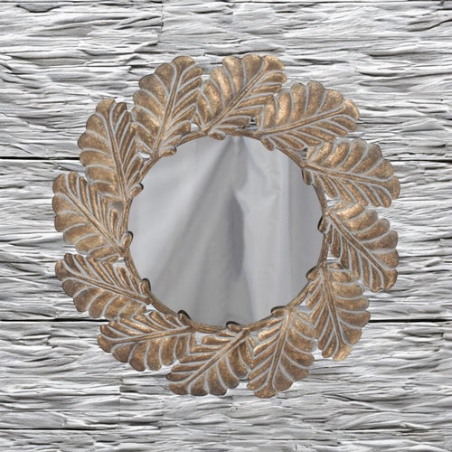 68cm Round Metal Mirror