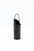 Fireside Coal Bucket & Match Canister - Black