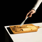Wooden Cheese Board Serving Platter Wine Fruit Display