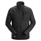 Snickers 8042 FlexiWork, Fleece Work Jacket Various Colours Black Black