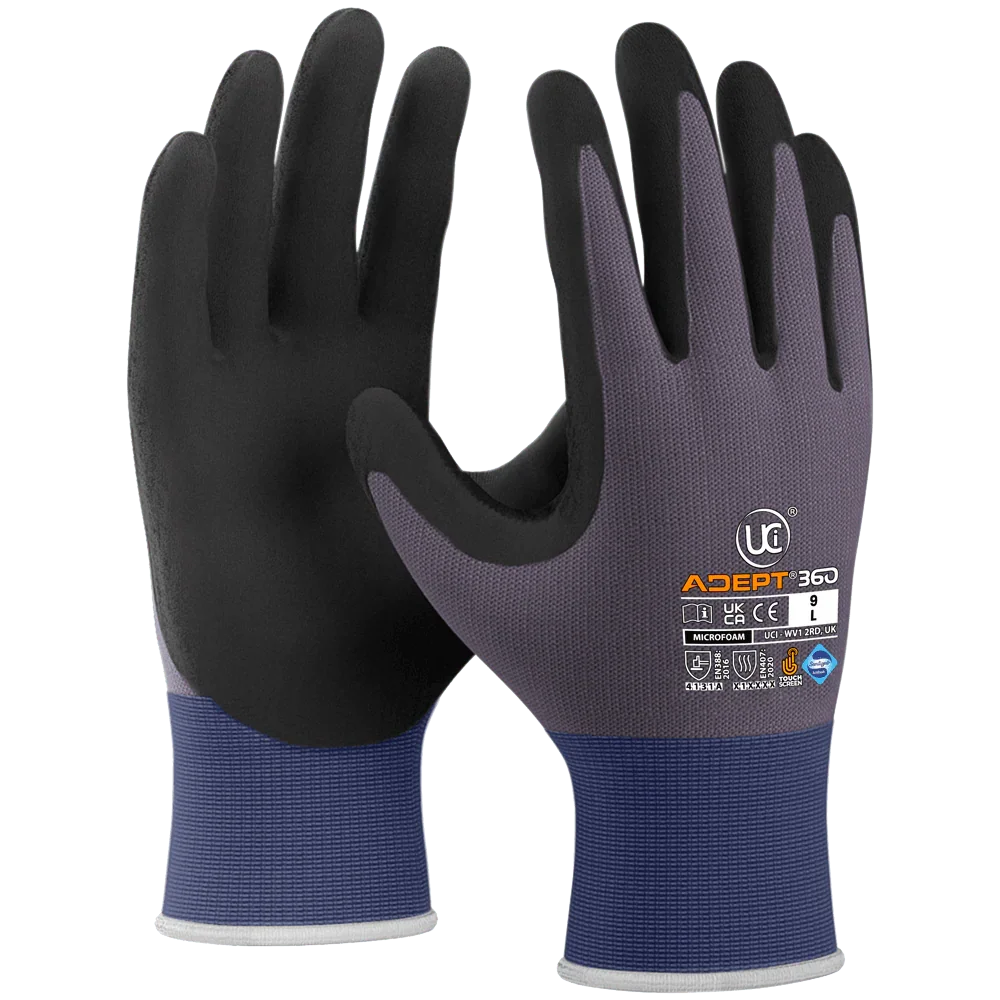 Adept 360 Microfoam Palm Gloves (10 Pack)