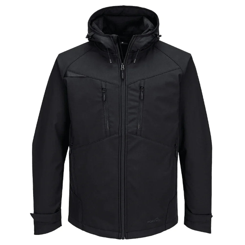 Portwest DX474 DX4 Water Resistant Softshell Work Jacket Various Colours All Black