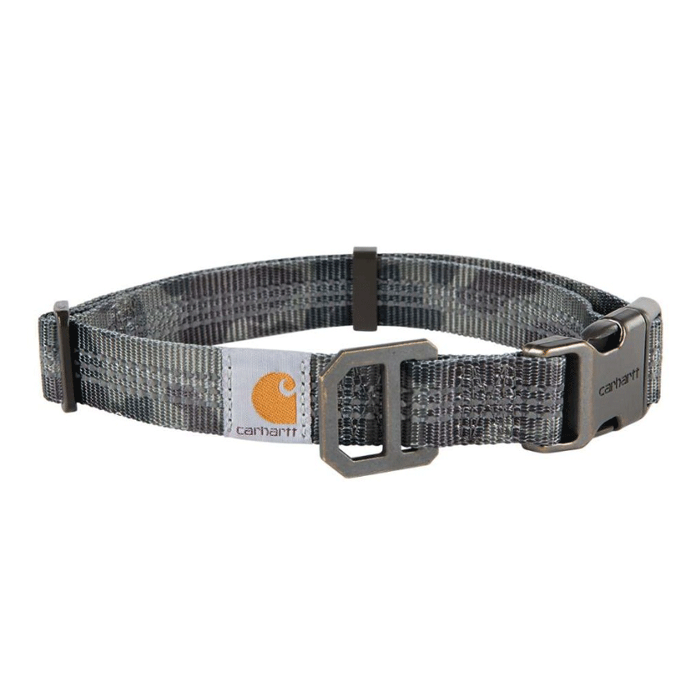 Carhartt P000343 Tradesman Dog Collar Reflective Stitching CARHARTT BROWN HUNTER ORANGE