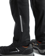 Blaklader 1448 Industry Stretch Kneepad Trousers Black/Hi-Vis Yellow