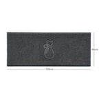 Cat Embossed Spaghetti Doormat