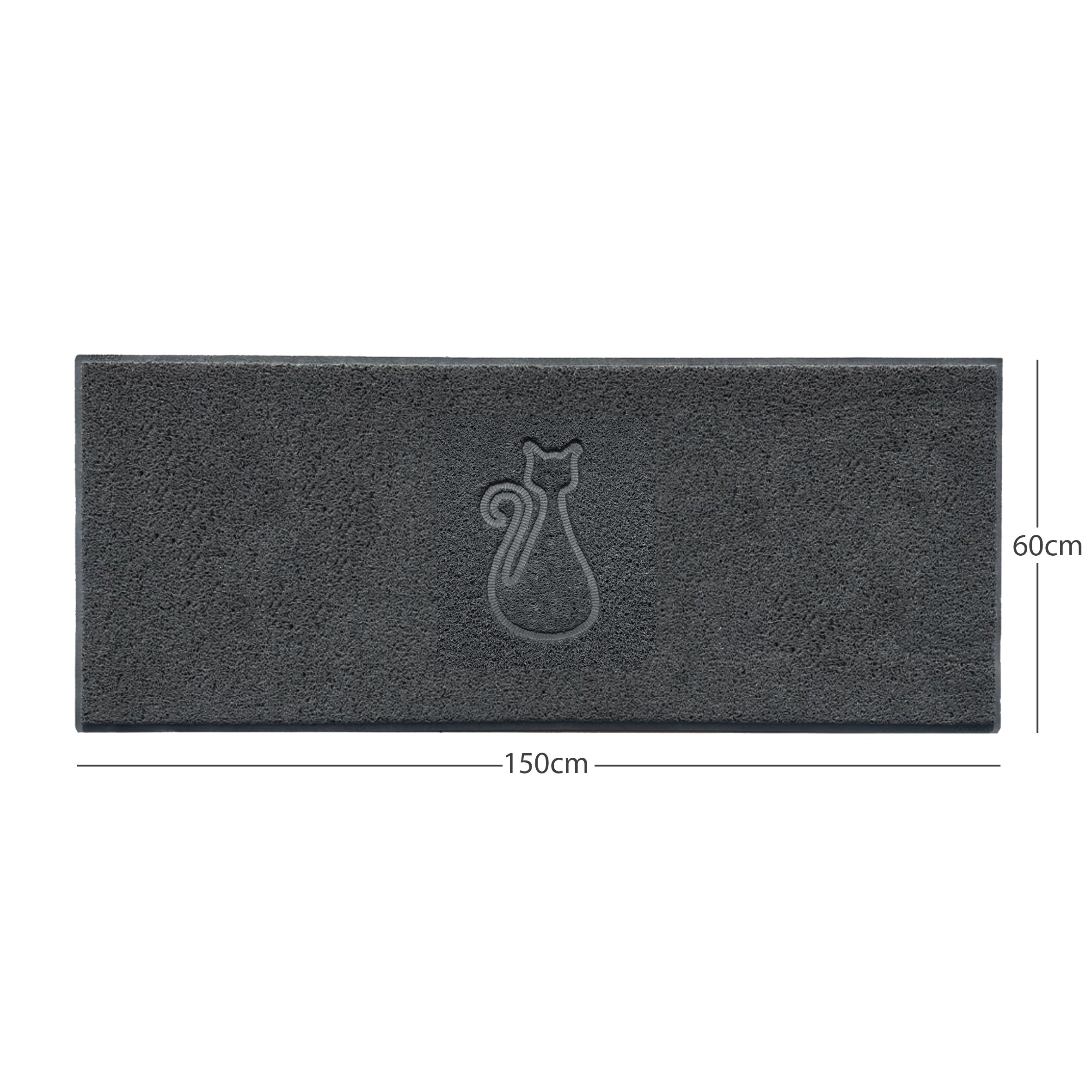 Cat Embossed Spaghetti Doormat