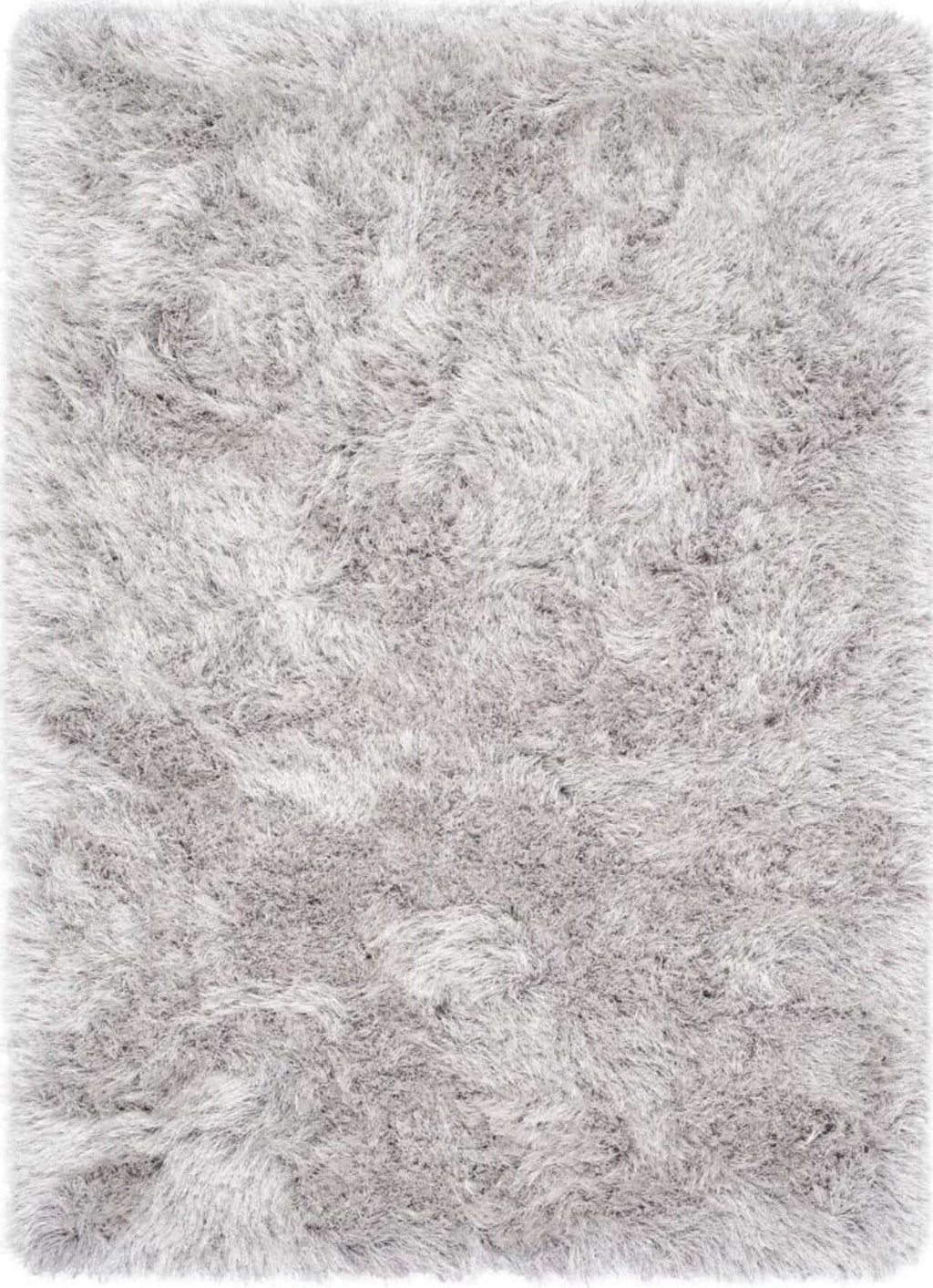 Extravagance Silver Grey Shaggy Rug 160X230 cm