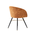 Rocco LUX 5PCs Dining Set includes an Oak Dining Table and Set of 4 Dining Chairs