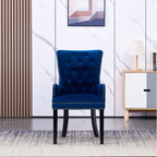 LUX Velvet Dining Chair (with armrests)