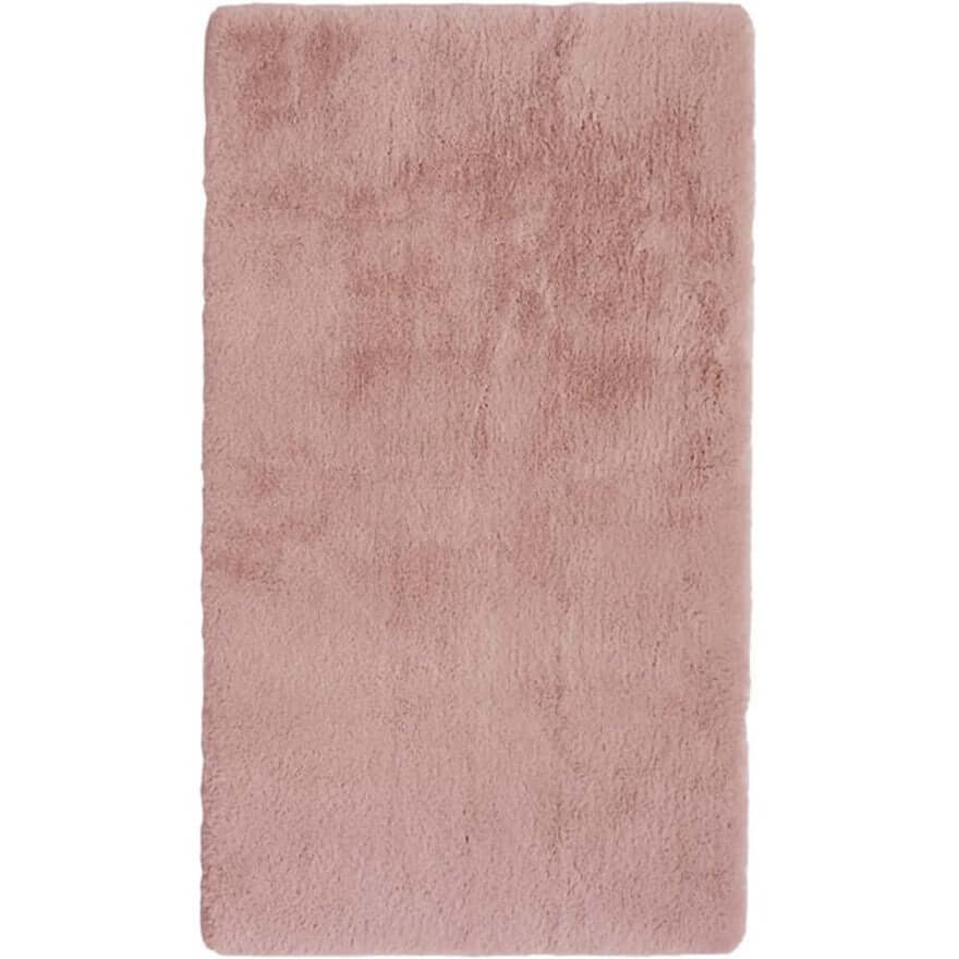 Luxury Pink Faux Fur Rug 70X120 cm