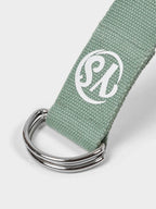 GOTS Organic Cotton D-Ring 2.5m Yoga Belt Strap