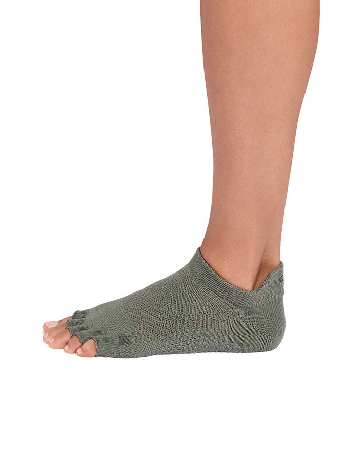 ToeSox Low Rise Half Toe Women's Yoga Grip Socks