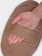 Yoga Studio GOTS Organic Cotton Round Lotus Zafu Buckwheat Cushion