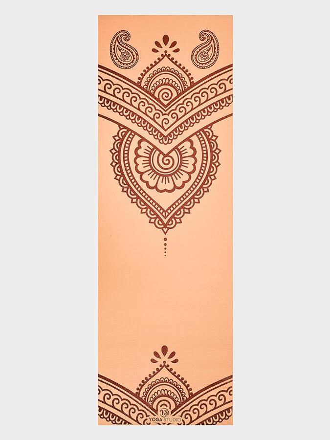 Designed Reversible Sticky Yoga Mat 6mm