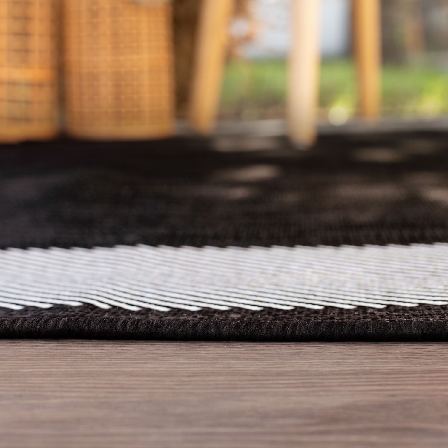 Ecology Outdoor Rug Black