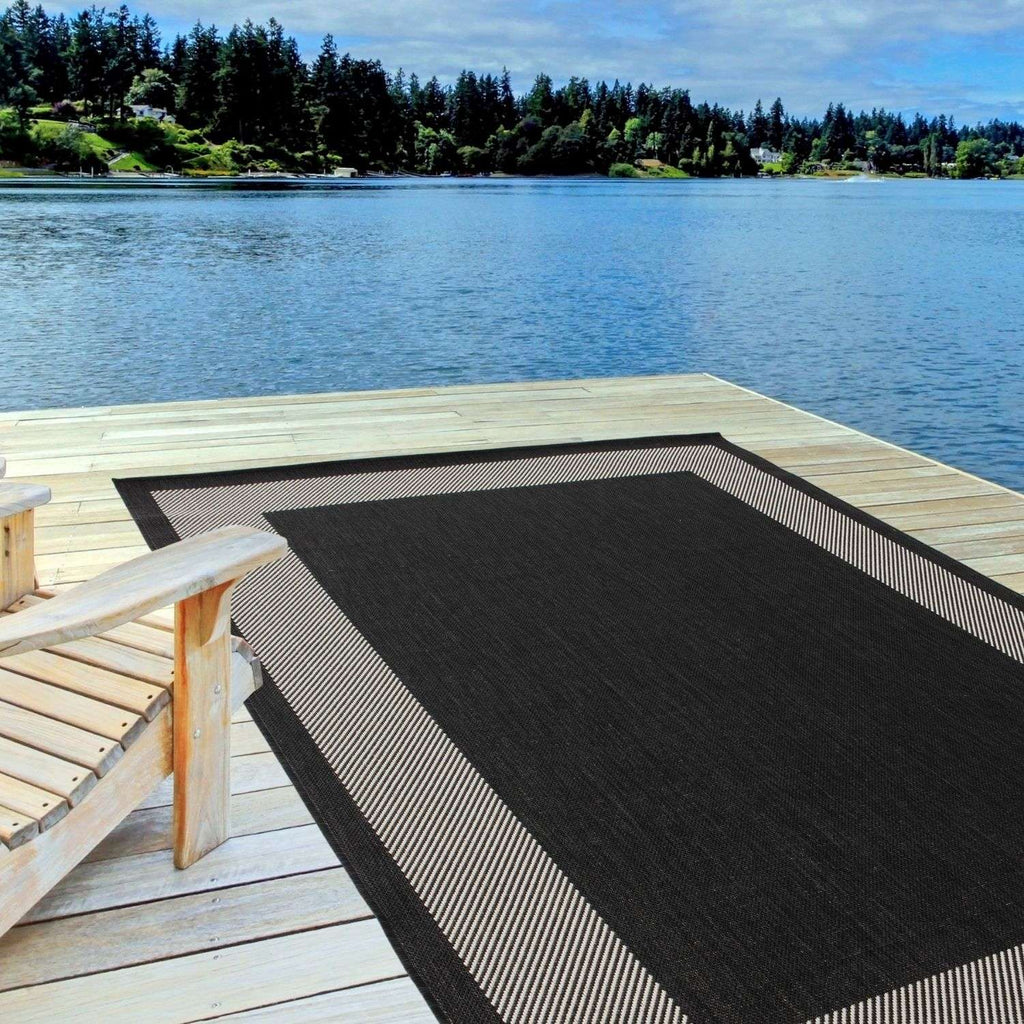 Ecology Outdoor Rug Black