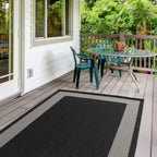 Ecology Outdoor Rug Black