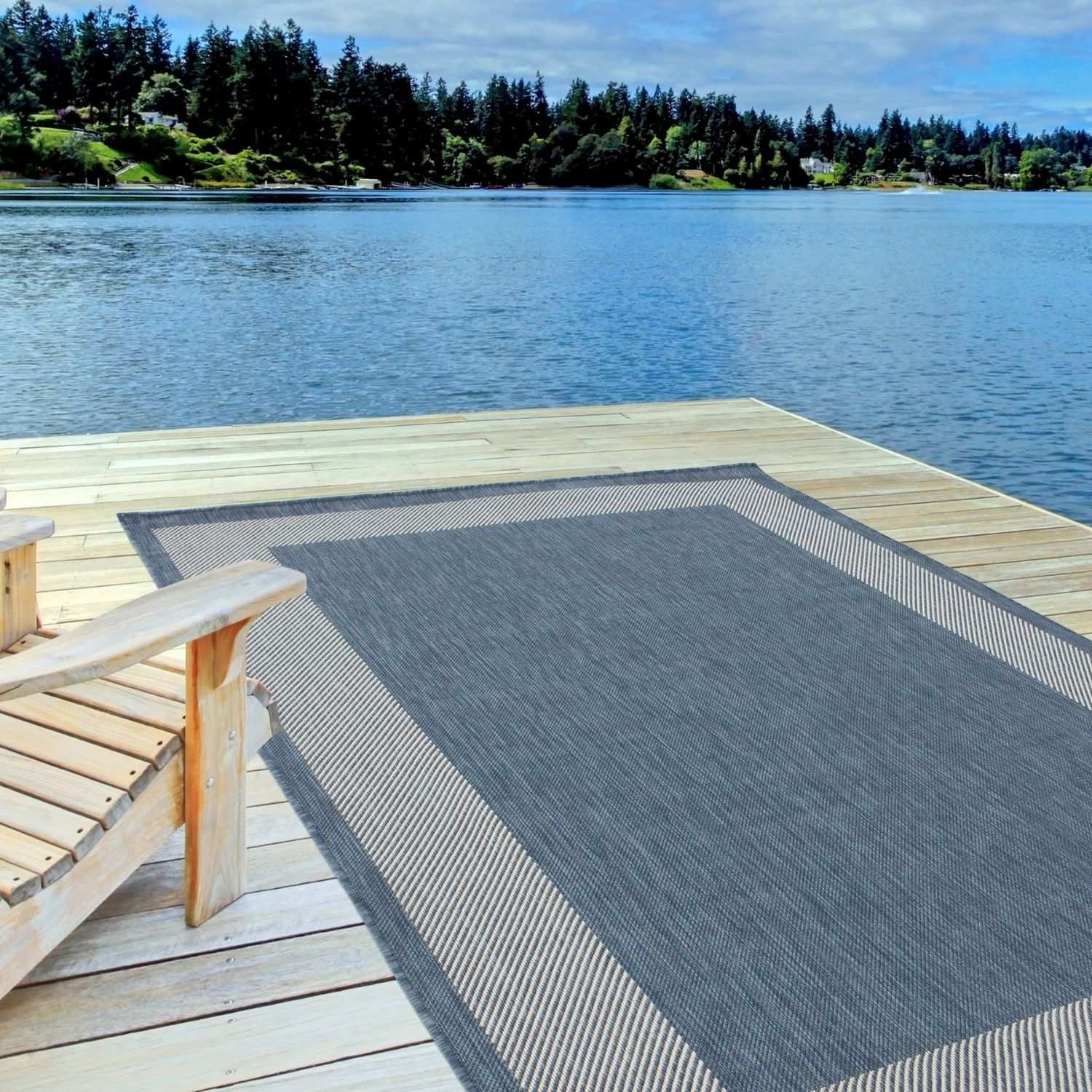Ecology Outdoor Rug Blue