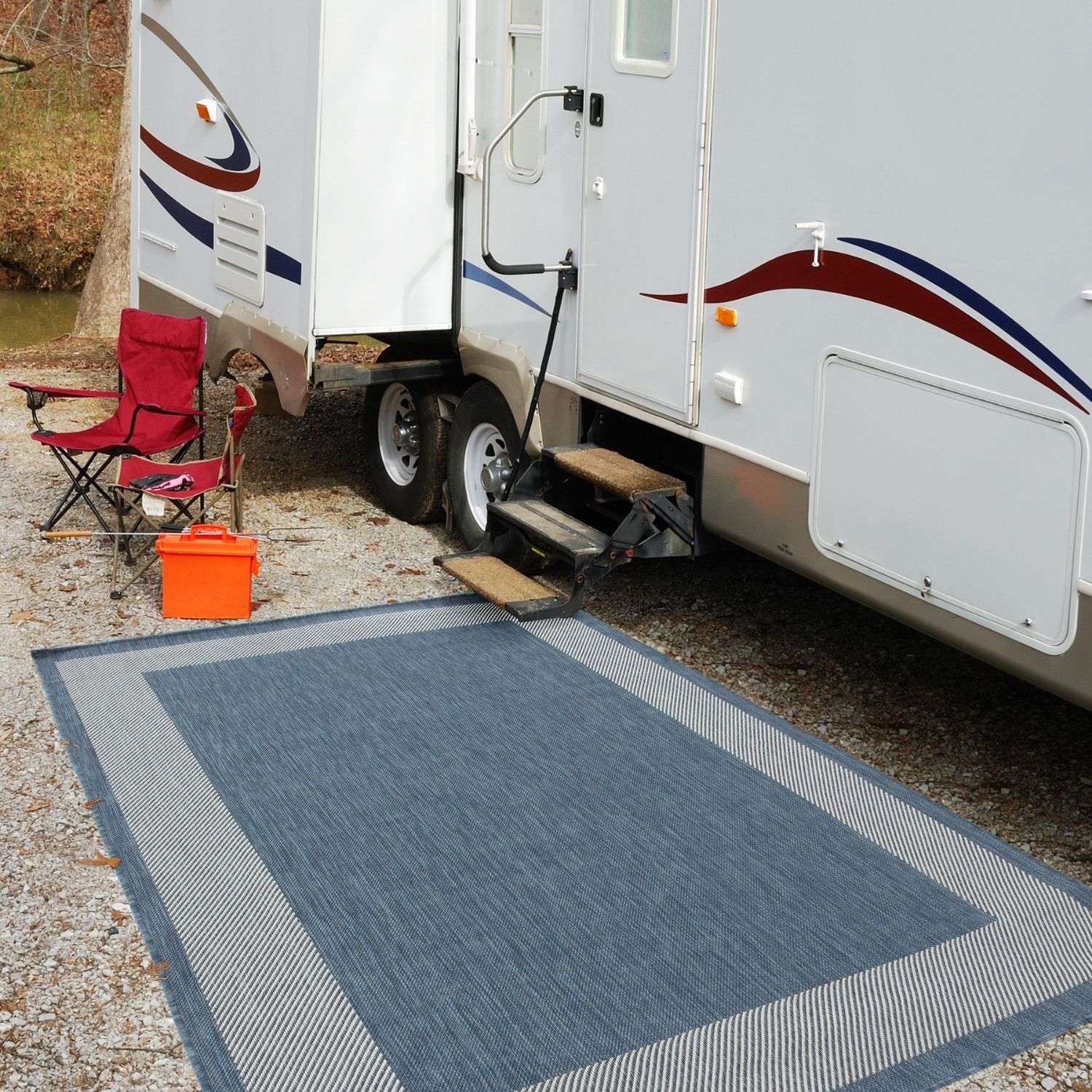 Ecology Outdoor Rug Blue