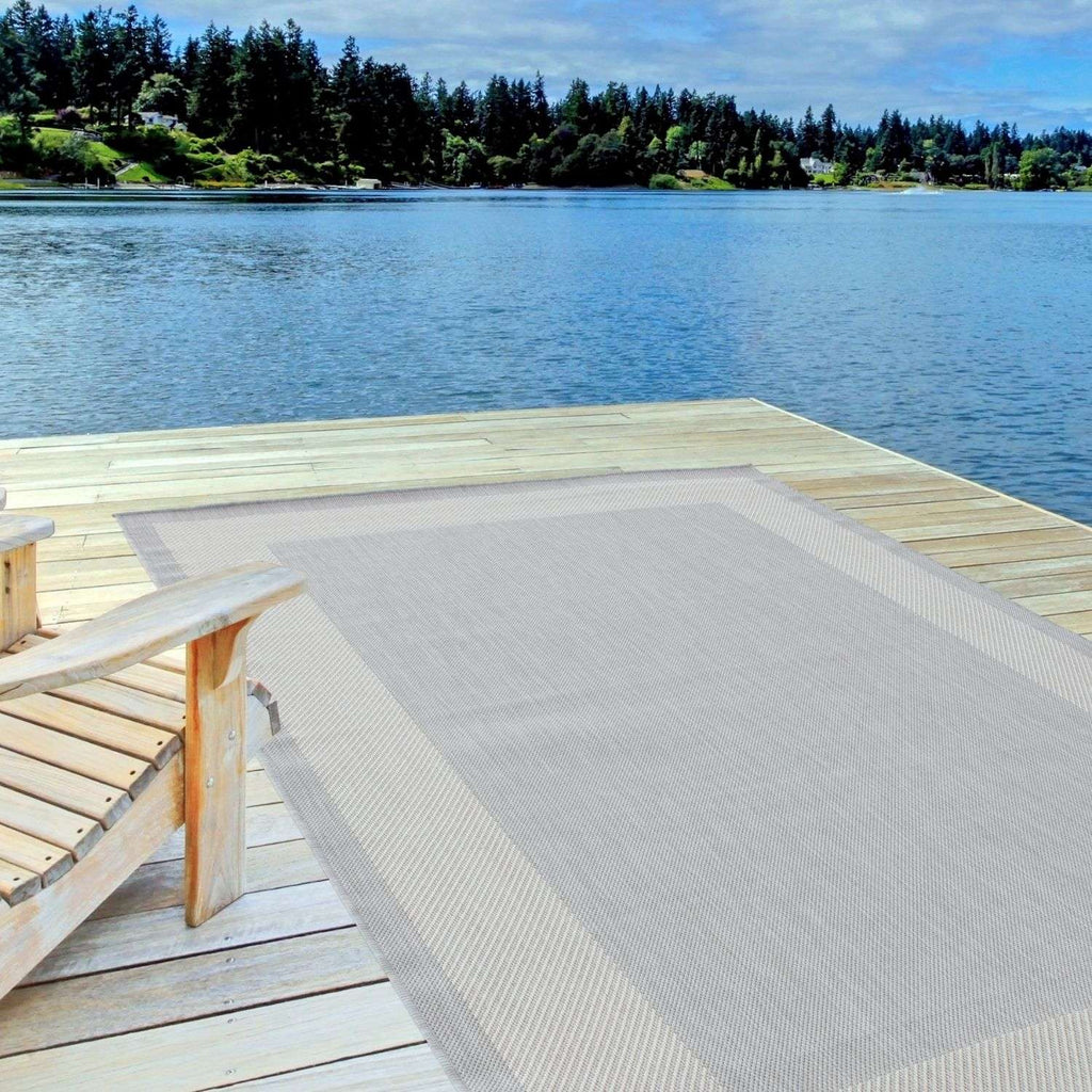 Ecology Outdoor Rug Grey