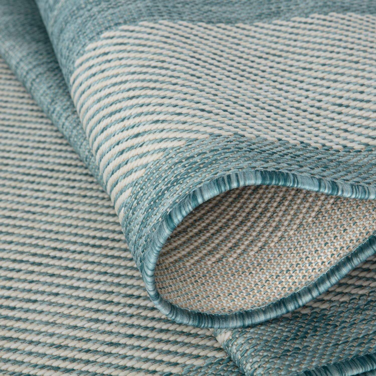 Ecology Outdoor Rug Aqua