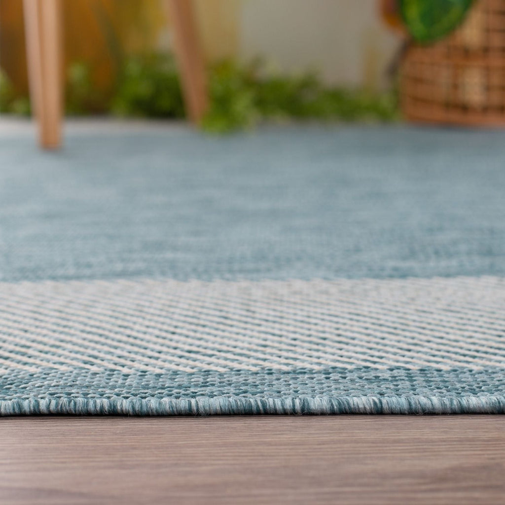 Ecology Outdoor Rug Aqua