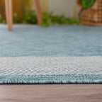Ecology Outdoor Rug Aqua