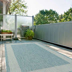 Ecology Outdoor Rug Aqua