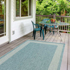 Ecology Outdoor Rug Aqua
